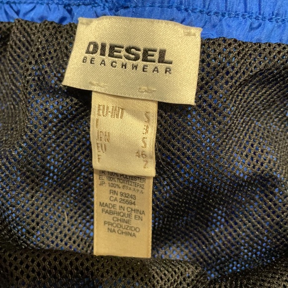 NWoT Diesel Beachwear Swim shorts size S - Picture 2 of 7